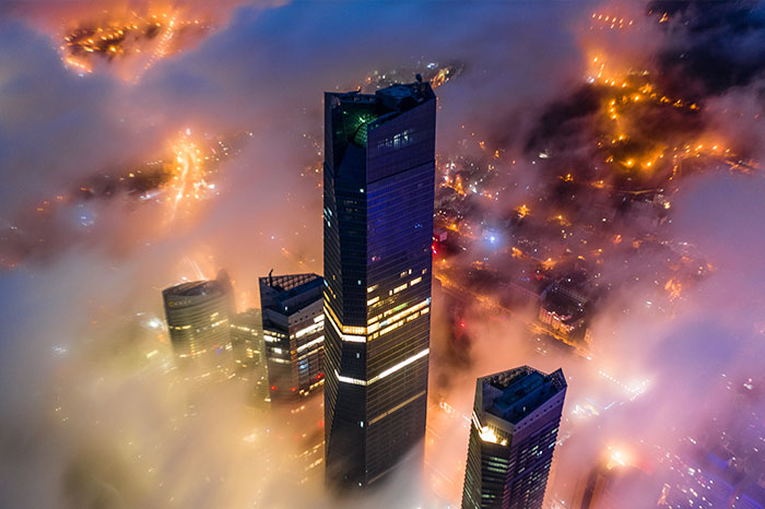 Complex clouds slow intelligent delivery