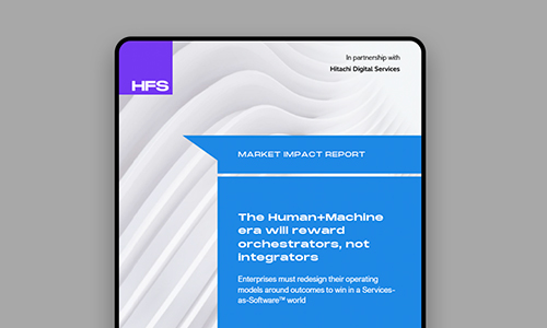 Market Impact Report: The Human+Machine era will reward orchestrators, not integrators