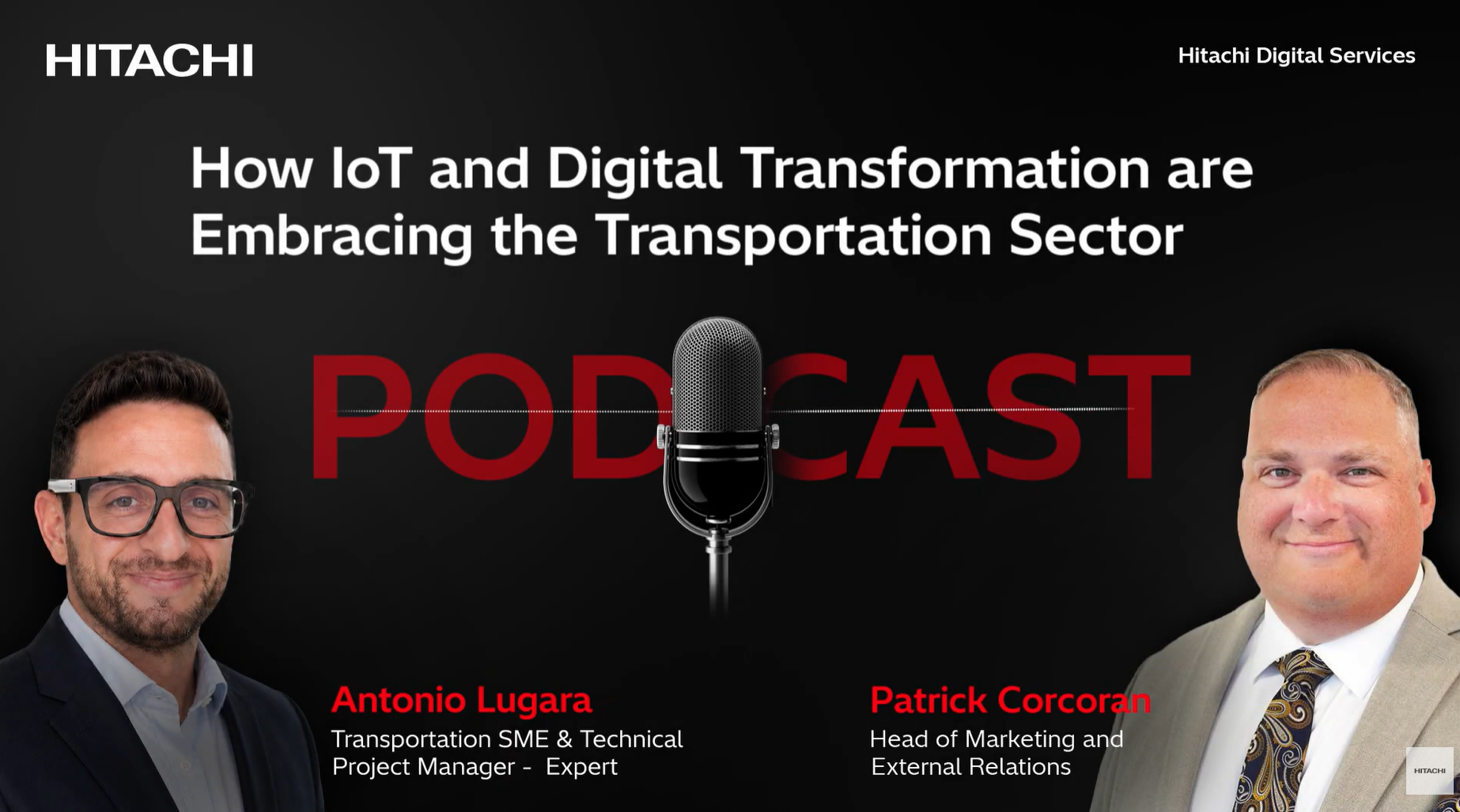 Podcast: A Conversation on IoT and Digital Transformation in Transportation Sector