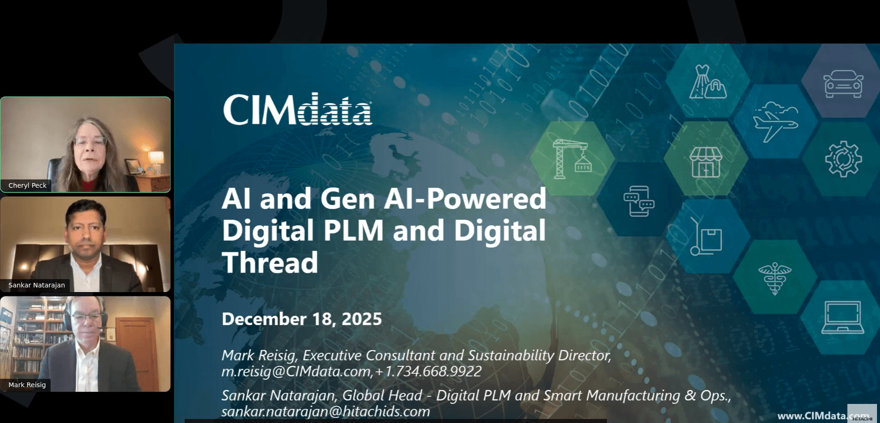 Webinar – AI and Gen AI-Powered Digital PLM and Digital Thread