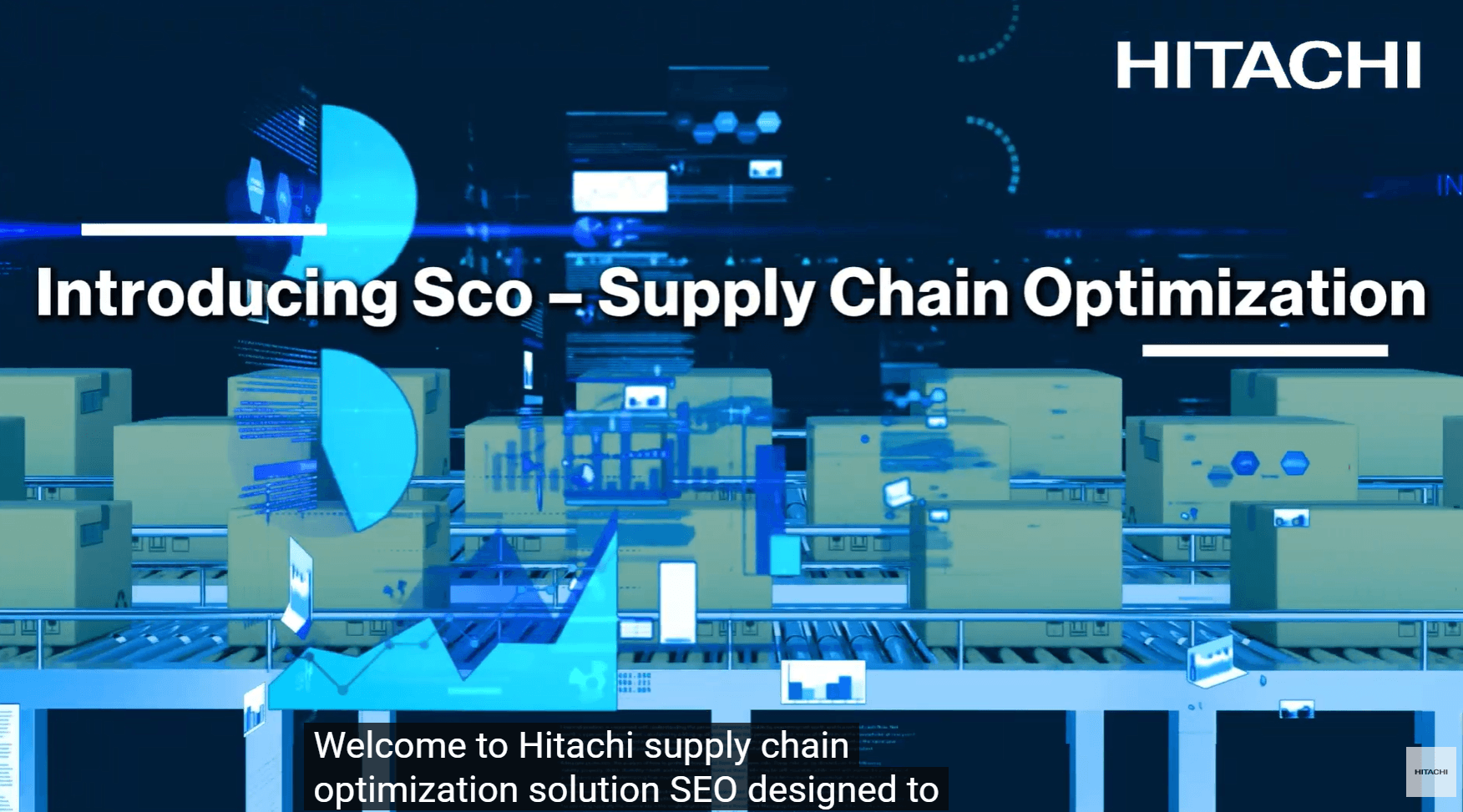 Hitachi Supply Chain Optimization (SCO) Demo